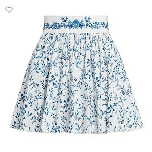 NWT Agua by Agua Bendita Floral Mini Skirt XS - Sold Out Everywhere!!!